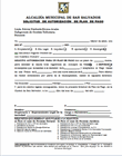 Solicitud de autorización de plan de pagos